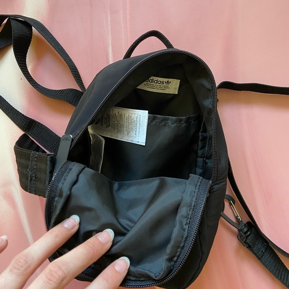 Adidas Black Mini Backpack - Picture 3 of 6